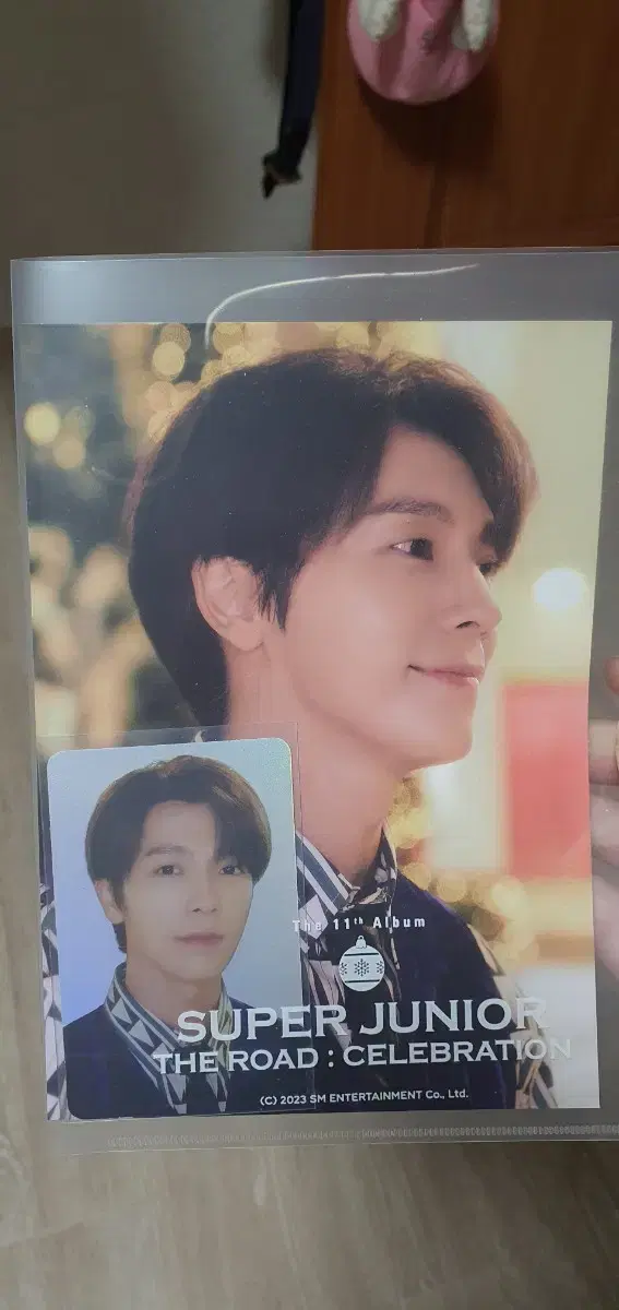 For payment)Super Junior donghae hologram Photocard,Postcard+Shoojoo photocard Bulk