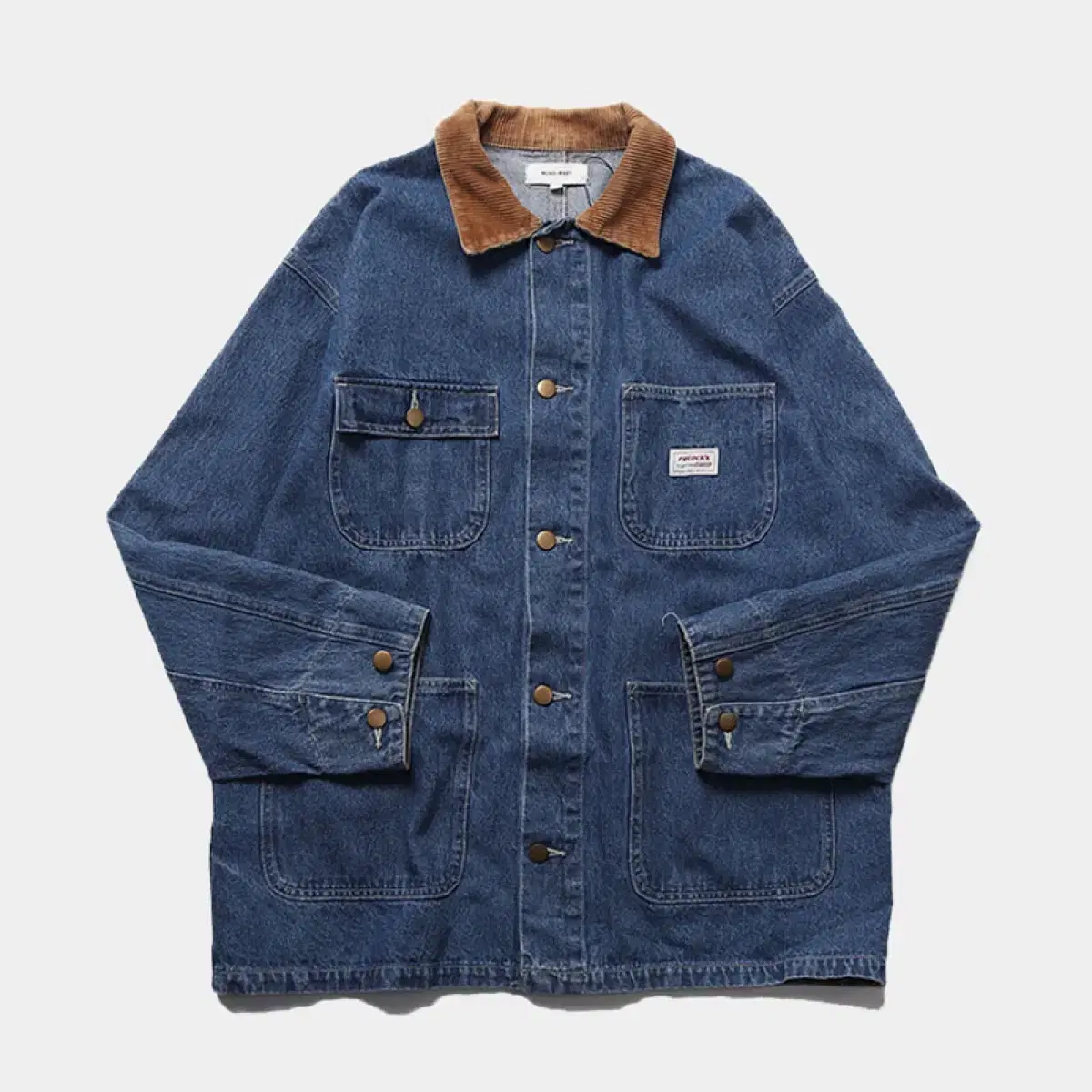 MonomartDenimCoverallJacket