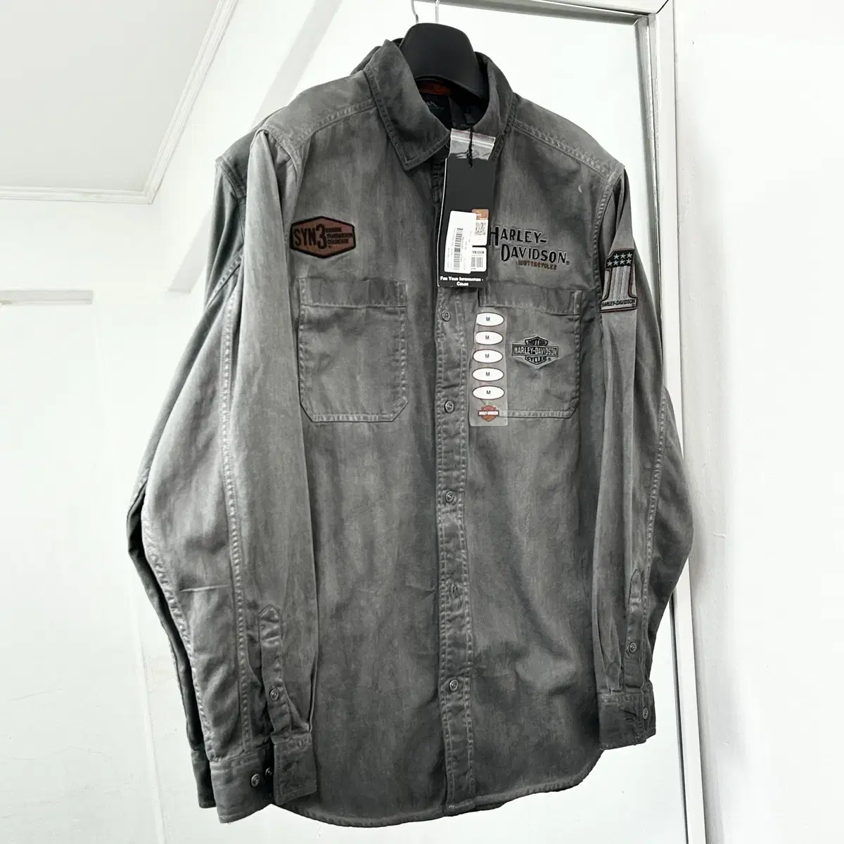 (NEW) Harley-Davidson Iron Black Shirt