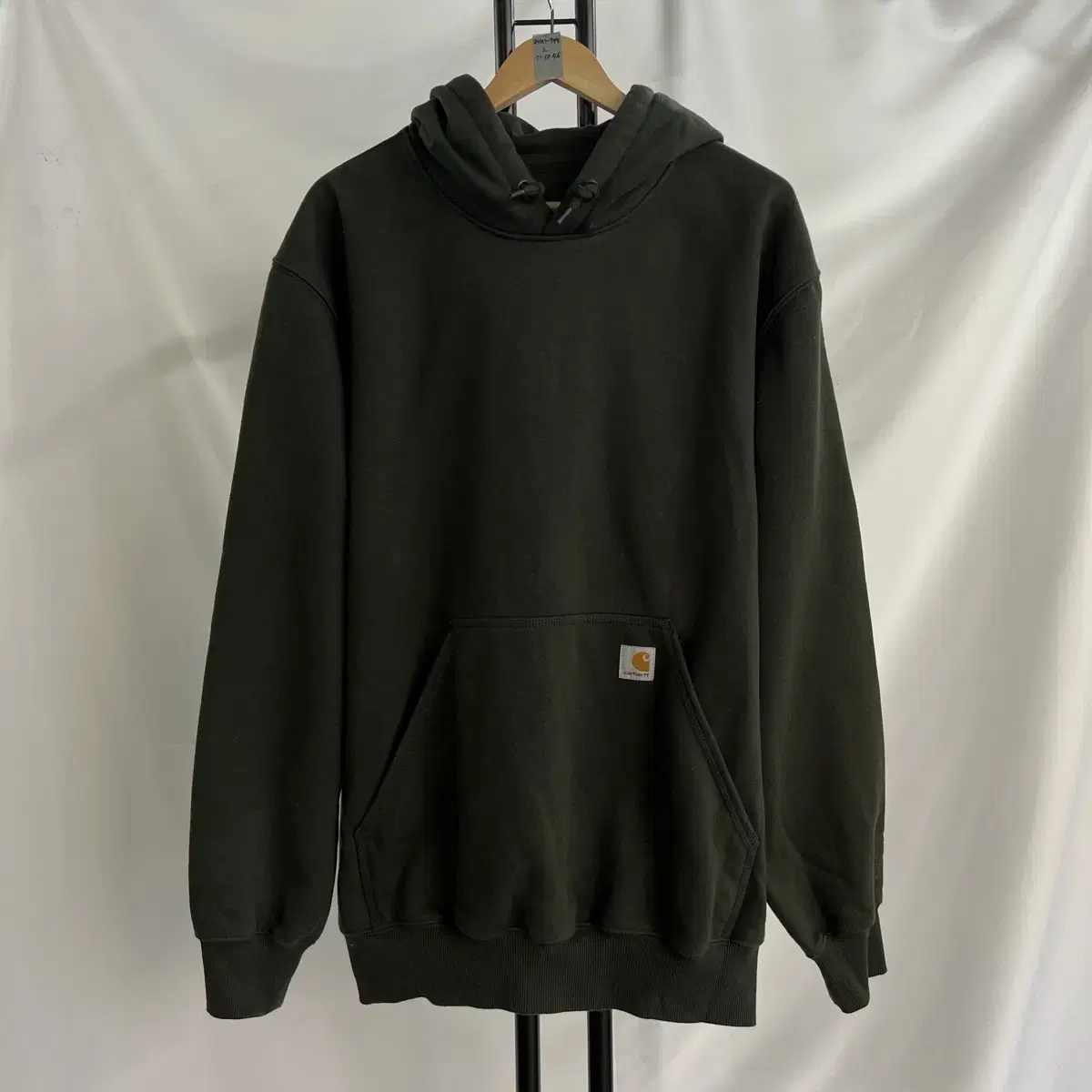 [Genuine/L] Calhart Original Fit Rain Defender Khaki Brushed Hoodie