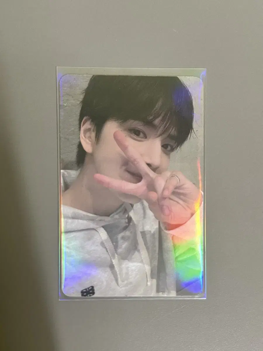 The Boyz younghoon hood unreleased photocard