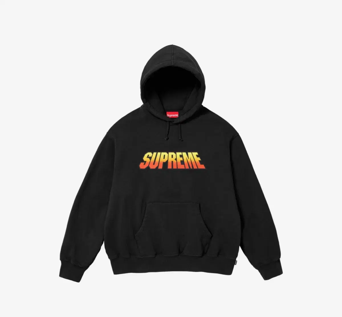 Supreme Gradient Hooded Sweatshirt Black XL