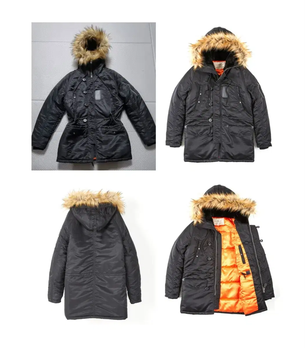 Exxon XJ7 Basic N3B Hooded Padded Jacket (Unisex)