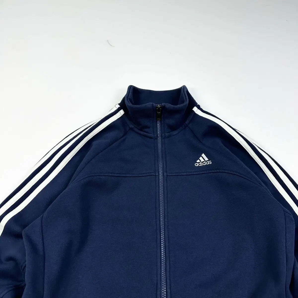 adidas Original Navy Cotton Track Top Jersey (L)