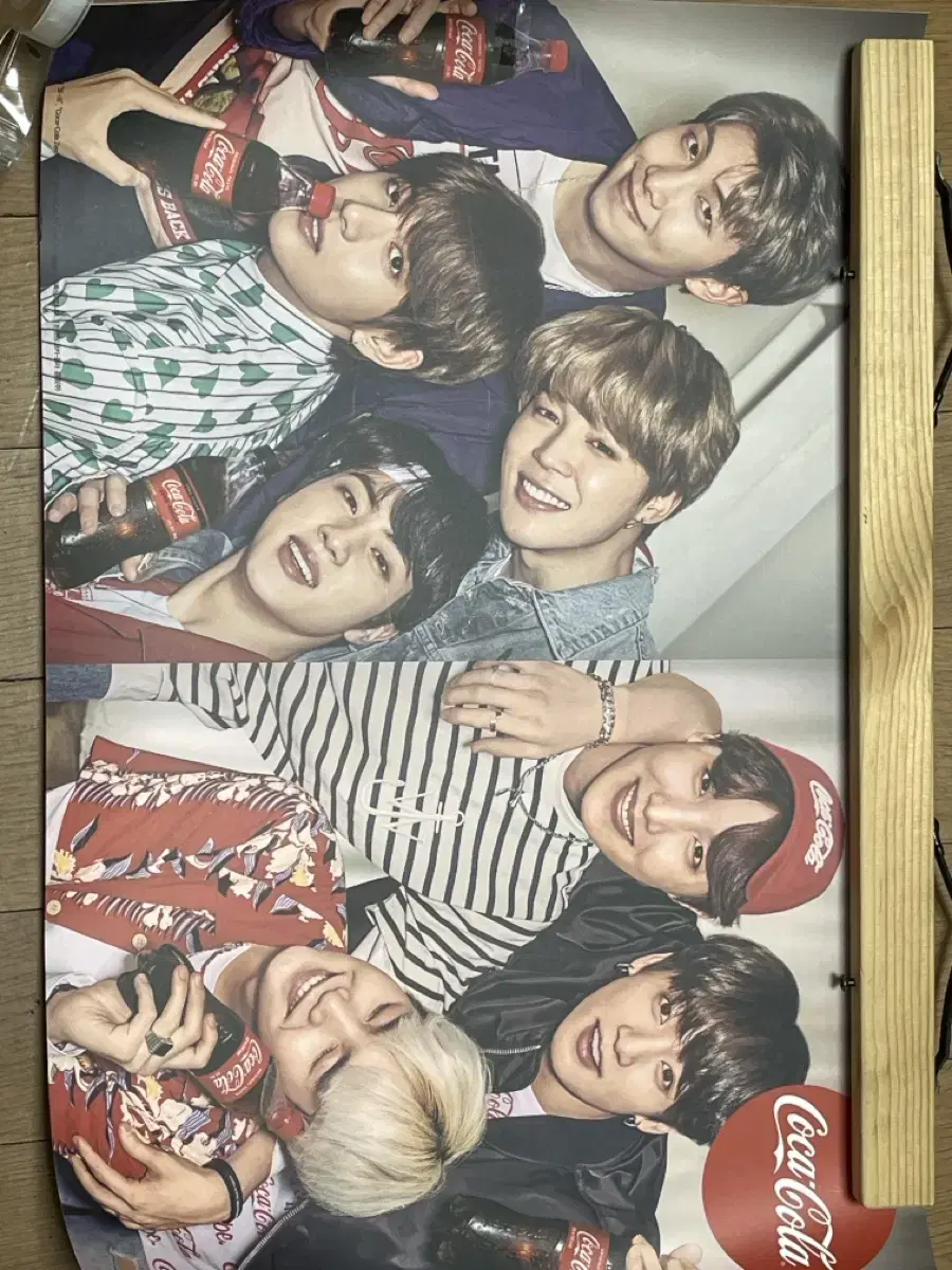 Bangtan Coca-Cola Poster