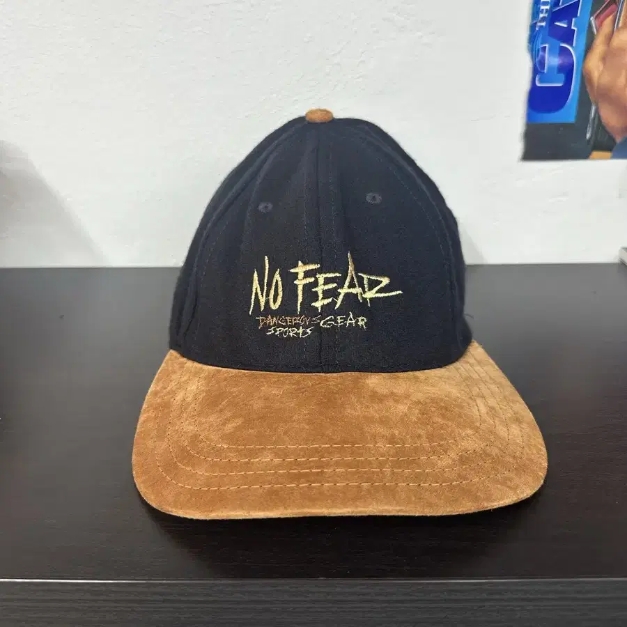 90s Nofear suede Cap