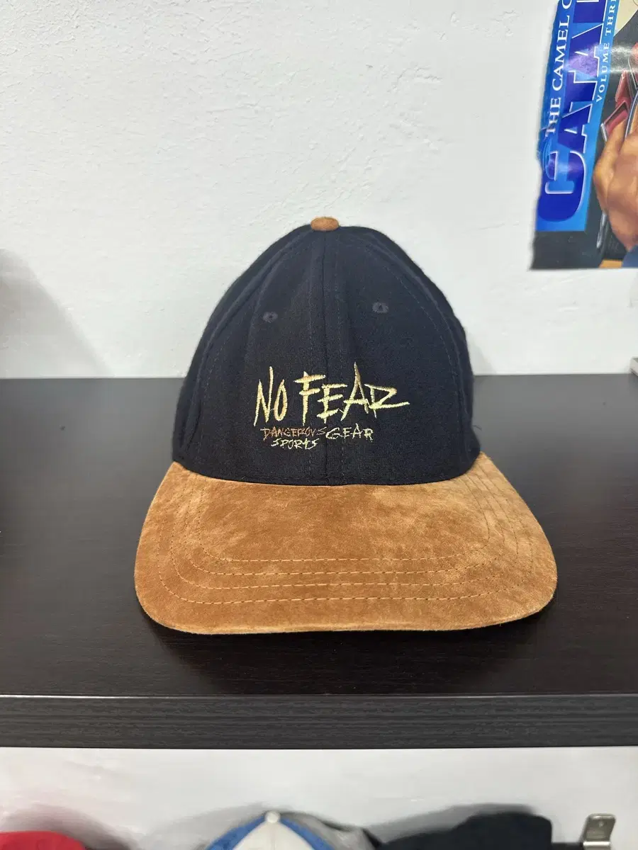 90s Nofear suede Cap