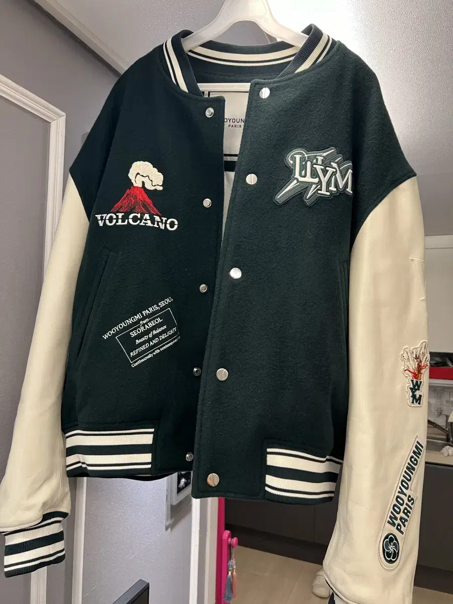 Wooyoungmi Volcano Varsity Jacket 50