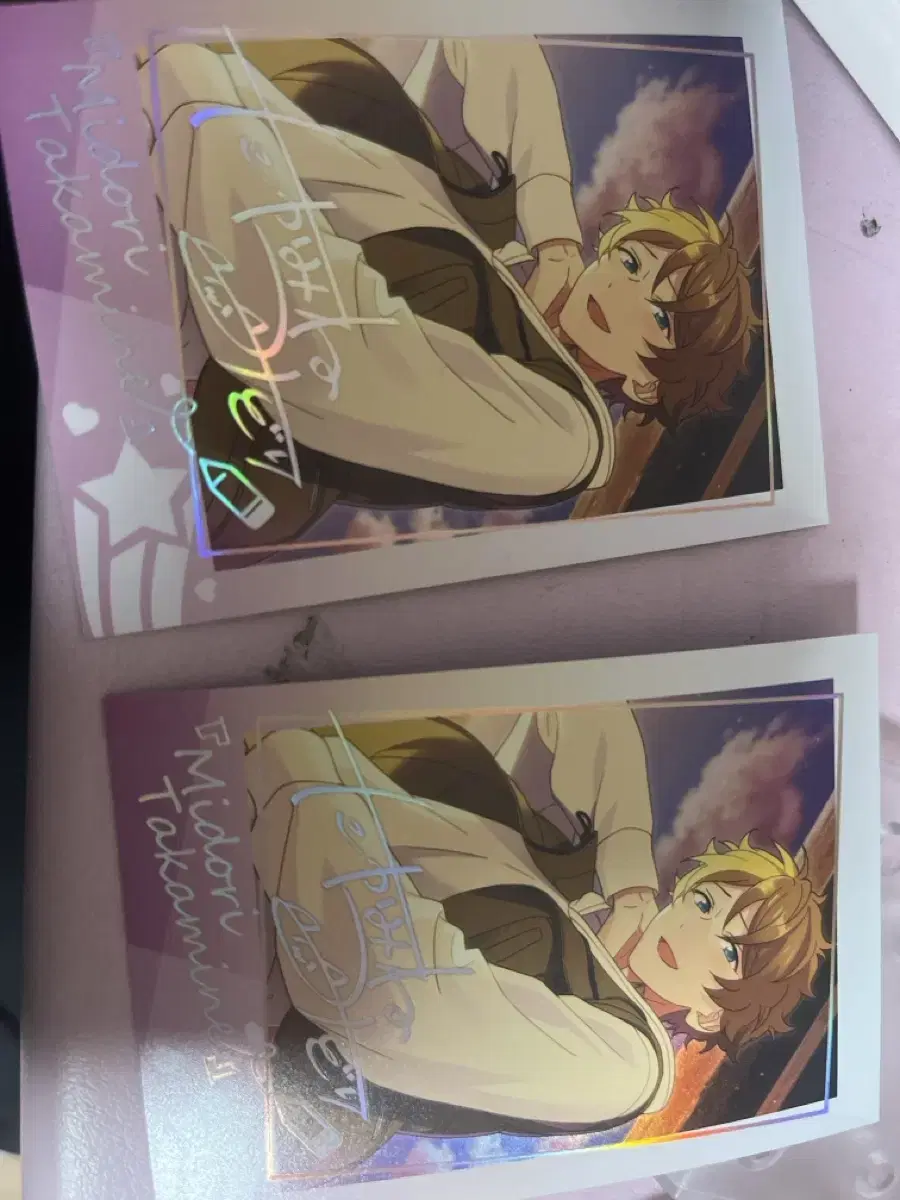 Ensemble Stars Midori Takamine polaroid Sells