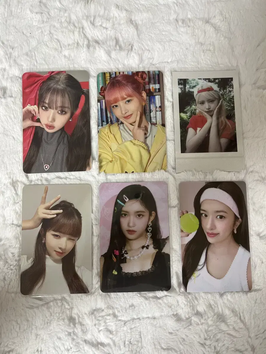 ive leeseo lay yujin wonyoung photocard for sale