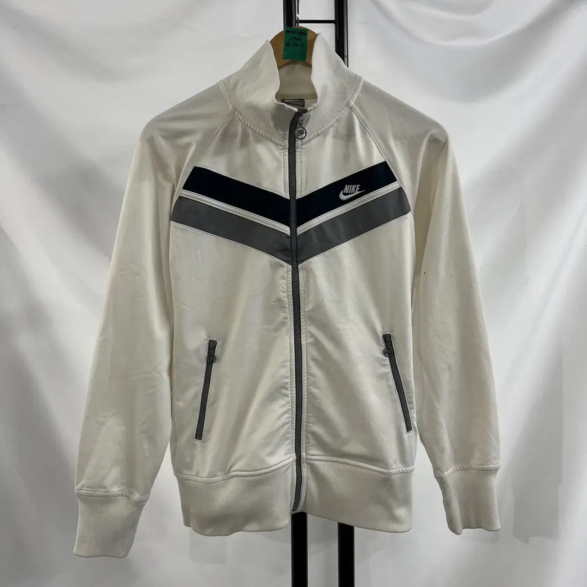 [Genuine/Women's L] Nike Windrunner White Women's Zip-Up/Jersey