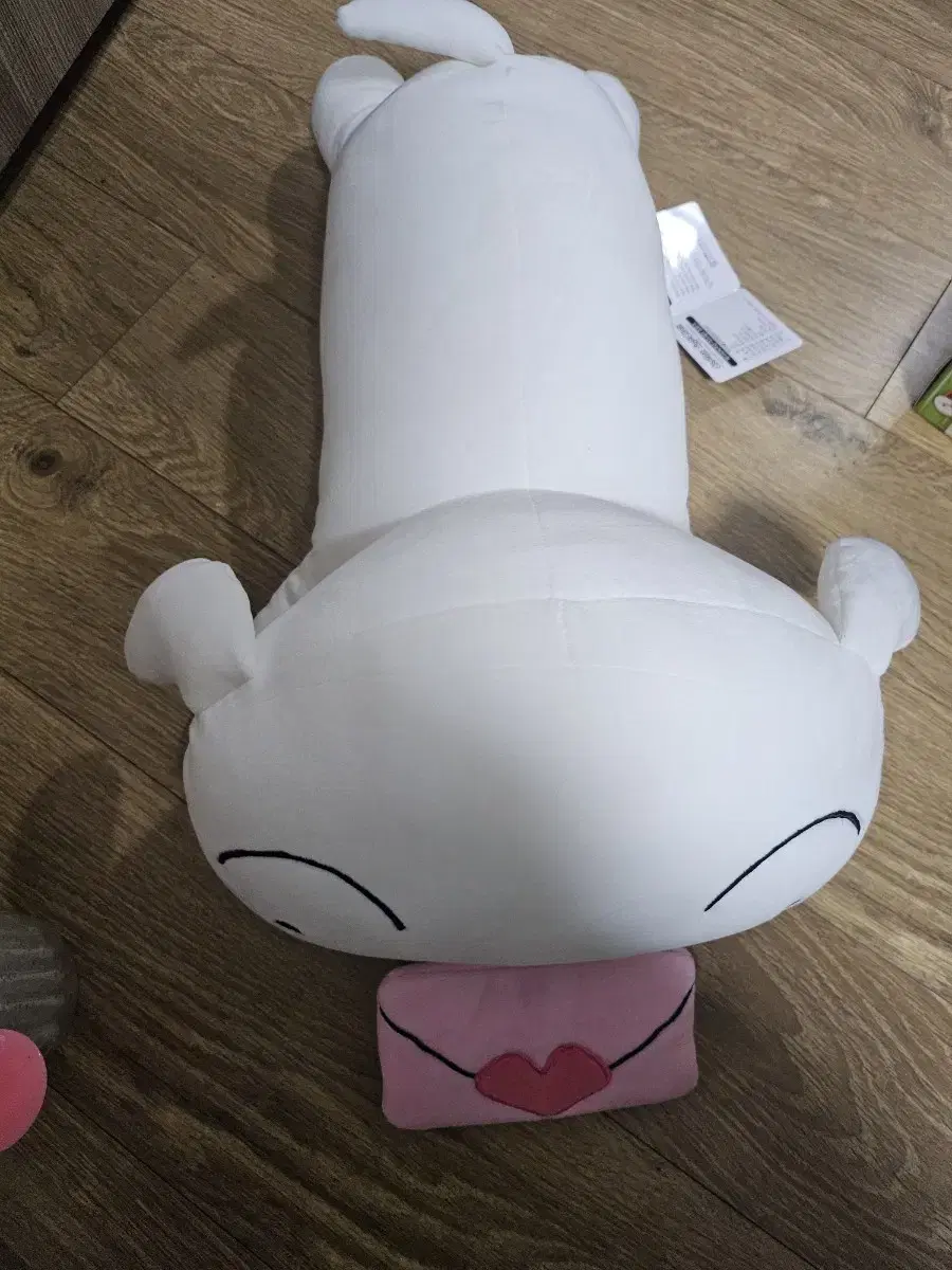 흰둥이 러브레터 50cm 쿠션