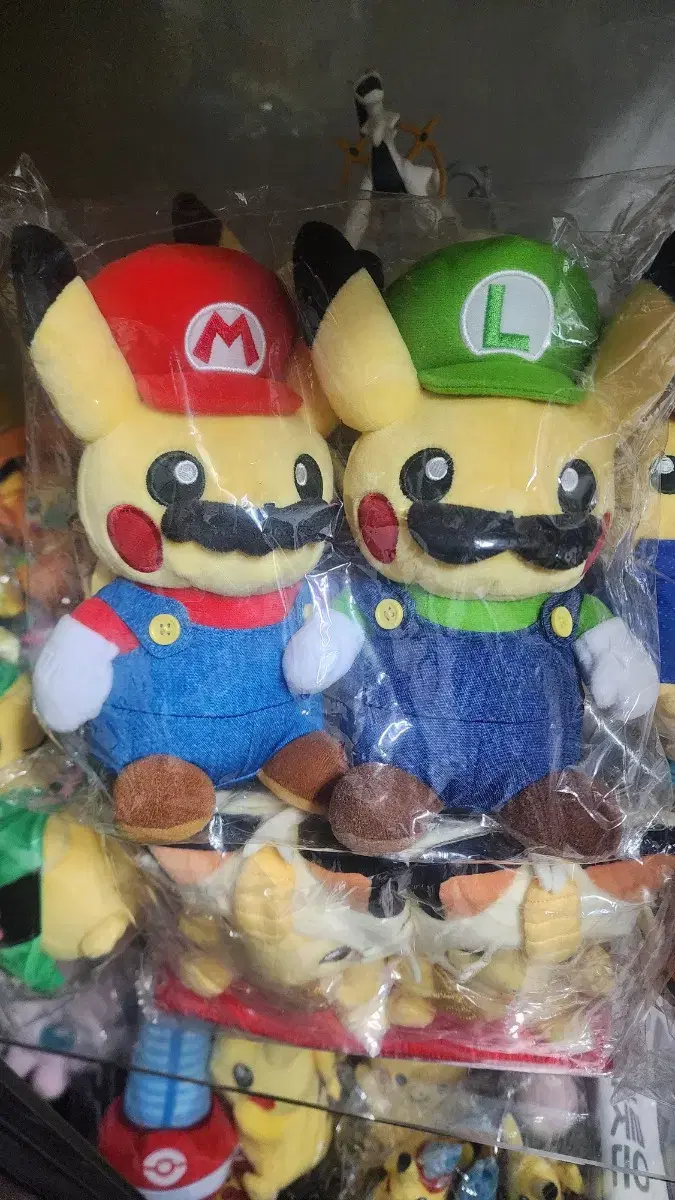 Sells Luigi Pikachu doll 