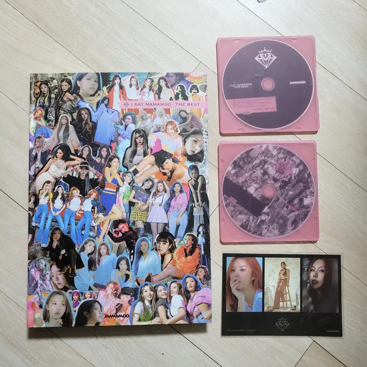 Mamamoo Hatanba The Best album postcard