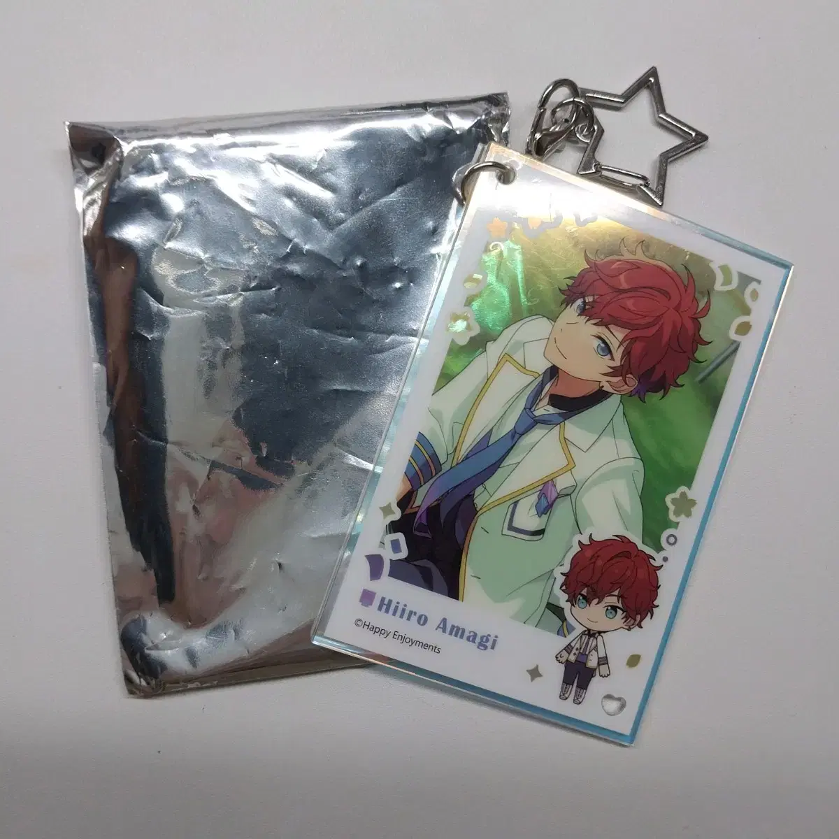 Angsta Cherry Blossoms acrylic keyring Hiiro WTS