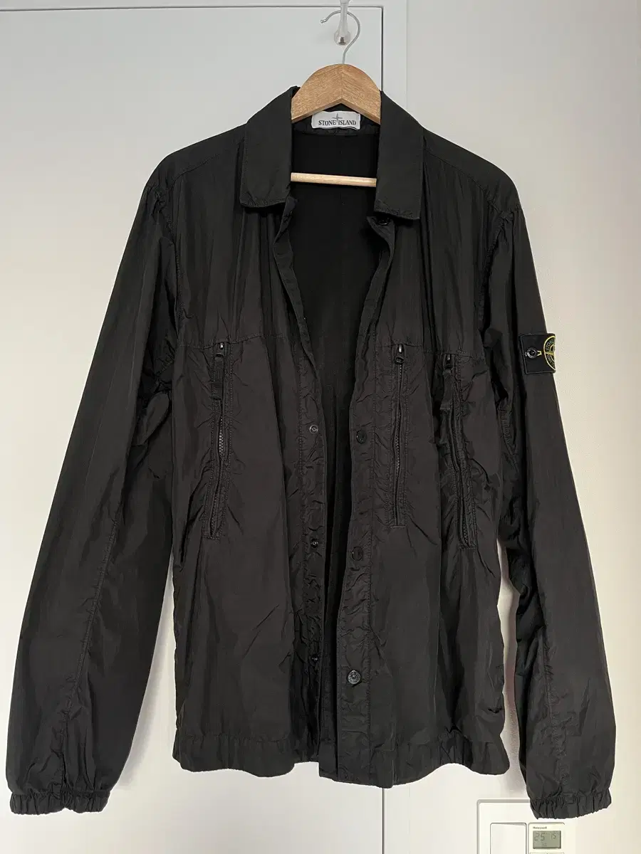 Stone Island 19FW Crinkle Wrap Overshirt L