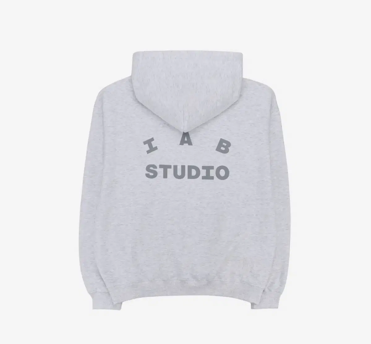 (NEW) iapp studio hoodie light gray L