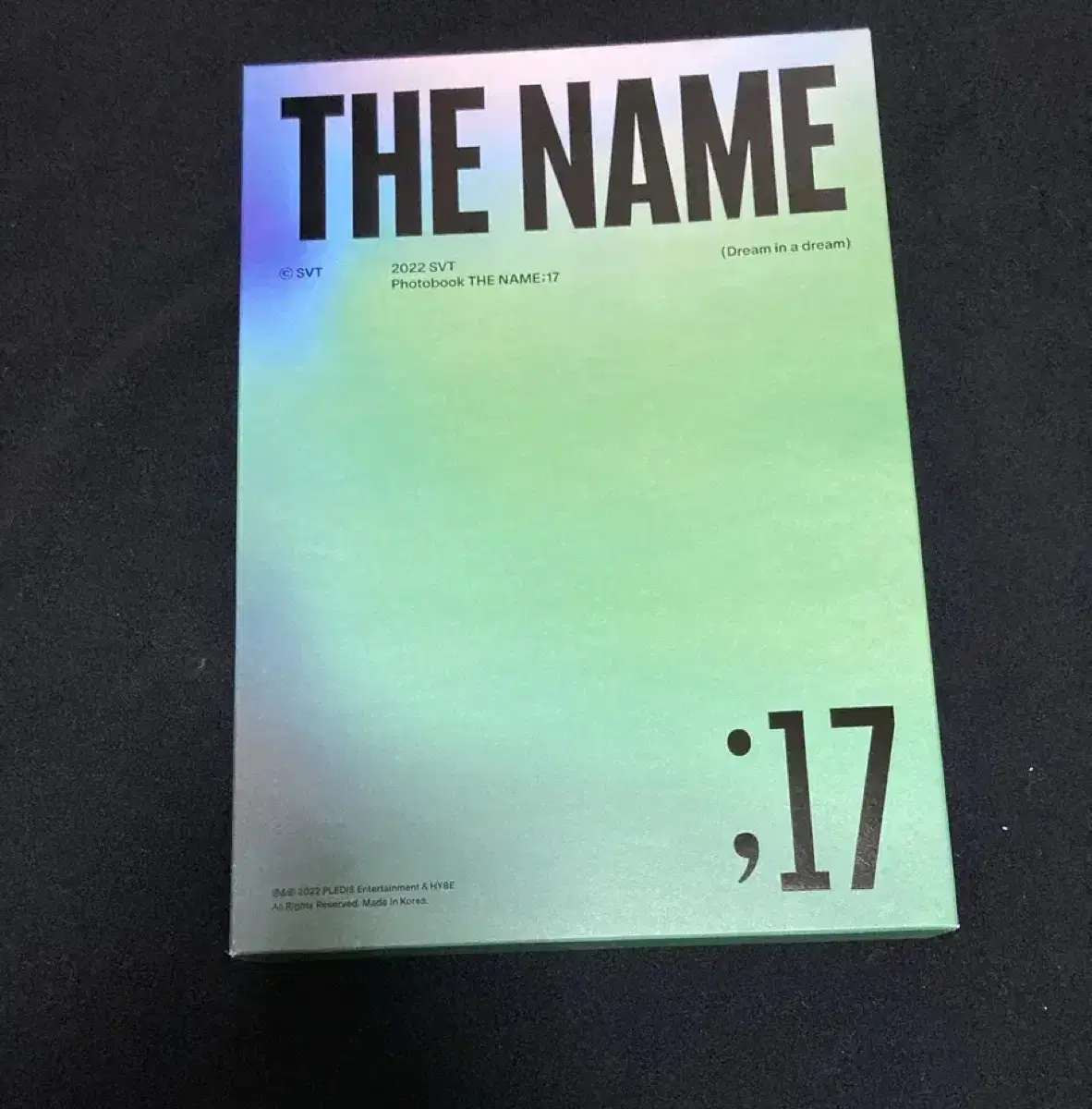 Seventeen photobook The Name 17