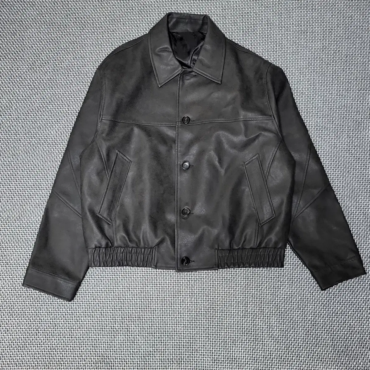 Intemporized Eco Wave Leather Jacket (100-105)