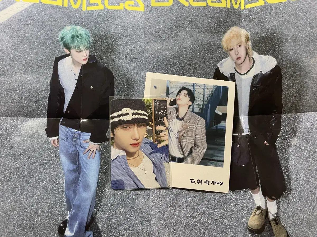 nct dream dreamscape realcity jisung jaemin pola ground renjun chenle photocard wts