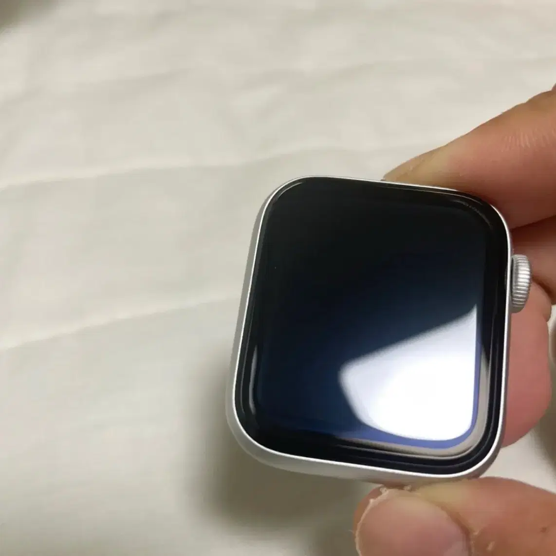 Apple Watch se2 40mm 실버 배터리효율 100