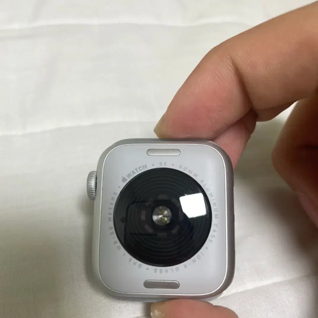 Apple Watch se2 40mm 실버 배터리효율 100