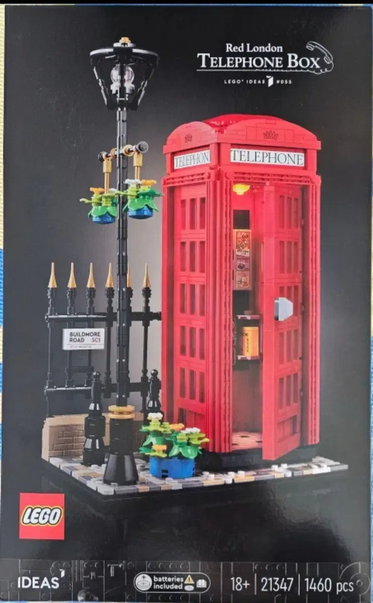 LEGO 21347 Red London Public Telephone Box sealed New