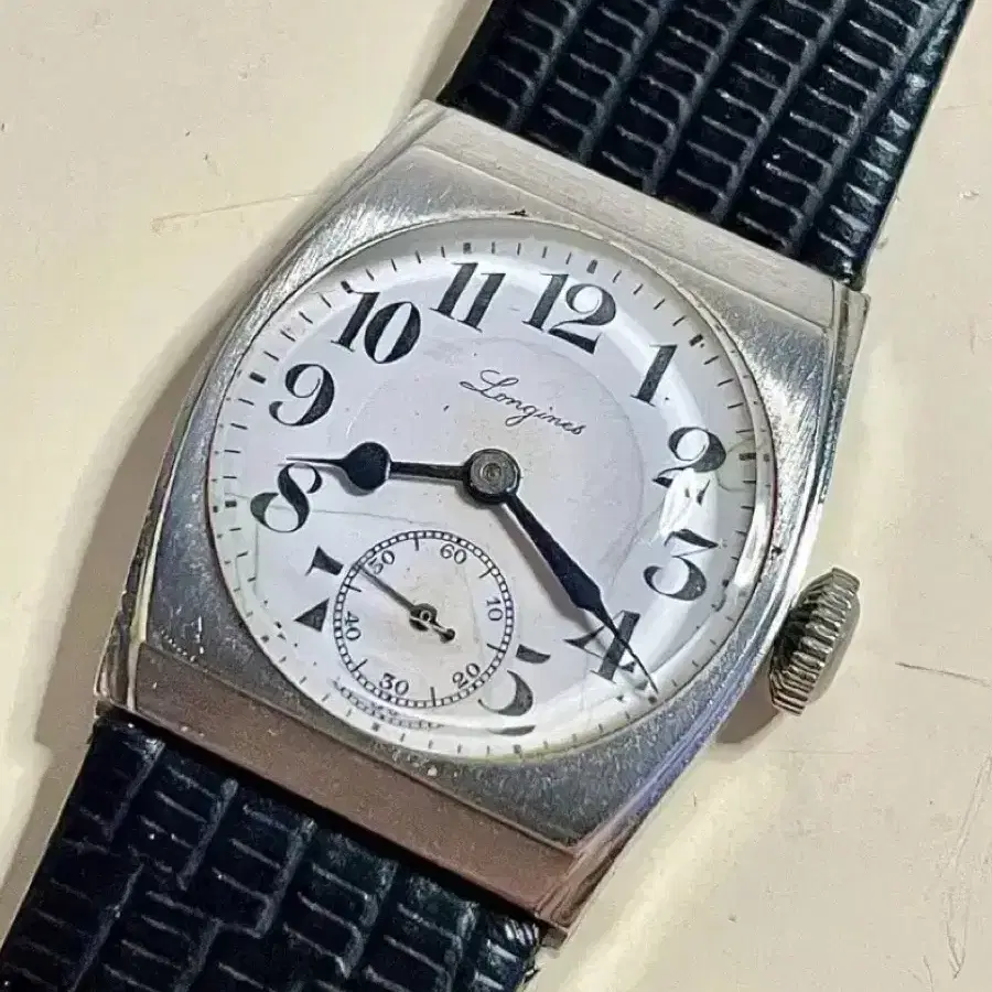 수리완료! 1930년대 빈티지 론진 수동시계 청침 LONGINES