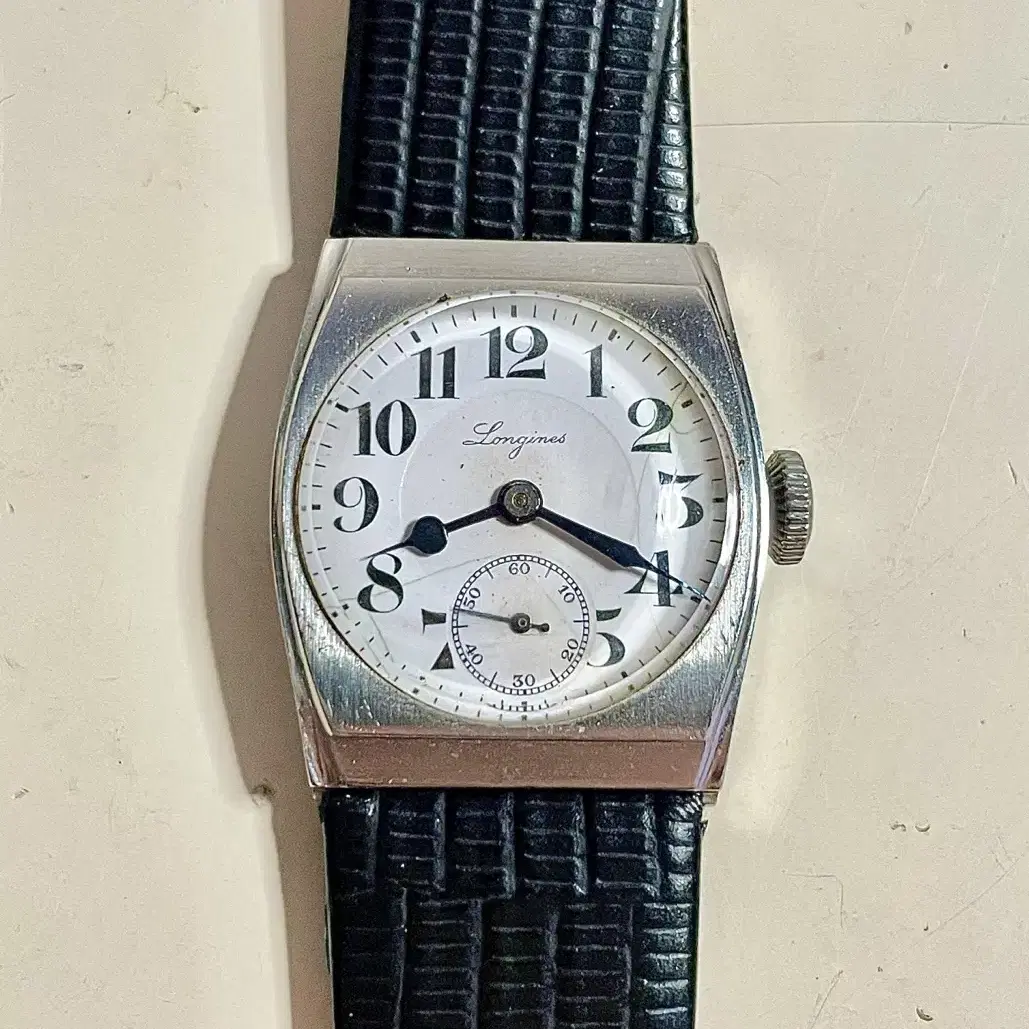 수리완료! 1930년대 빈티지 론진 수동시계 청침 LONGINES