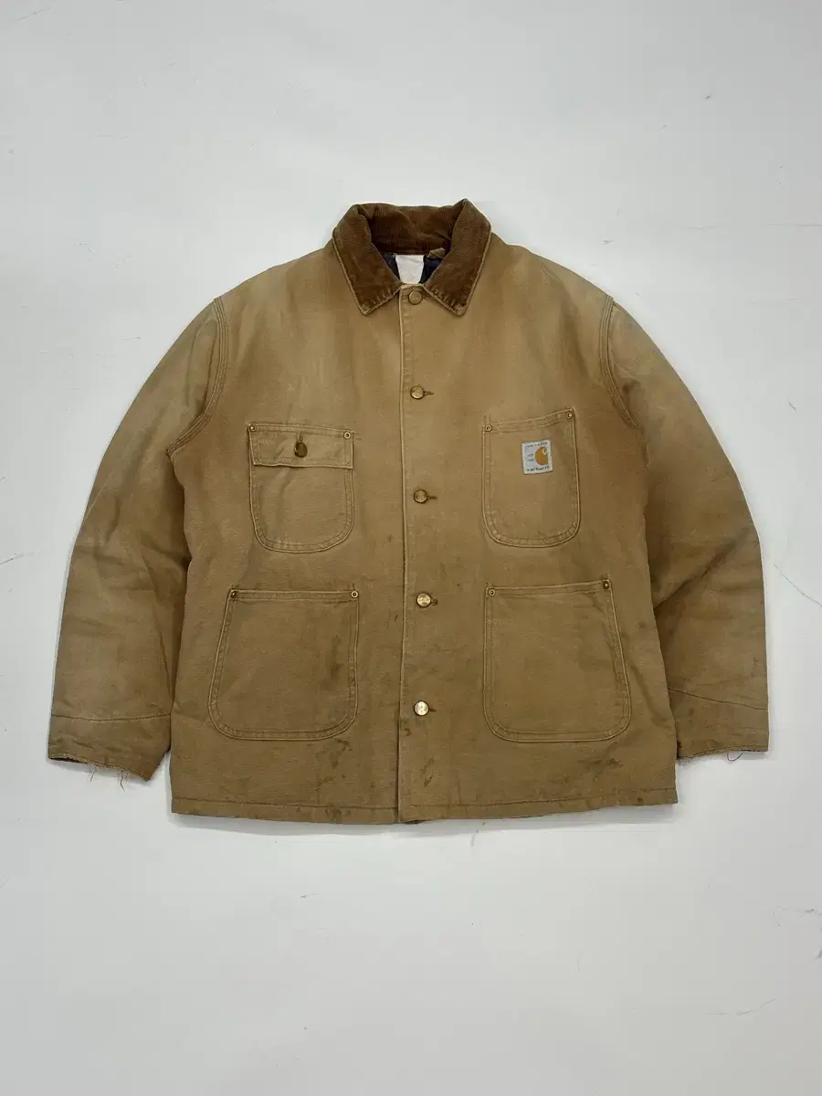 1989 Calhart Centennial Canvas Chore Jacket L