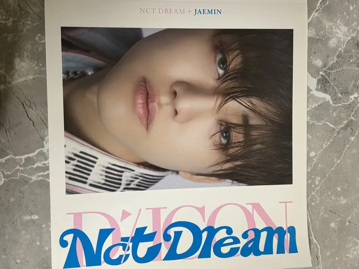 nct dream diicon photobook cover-jaeminVer