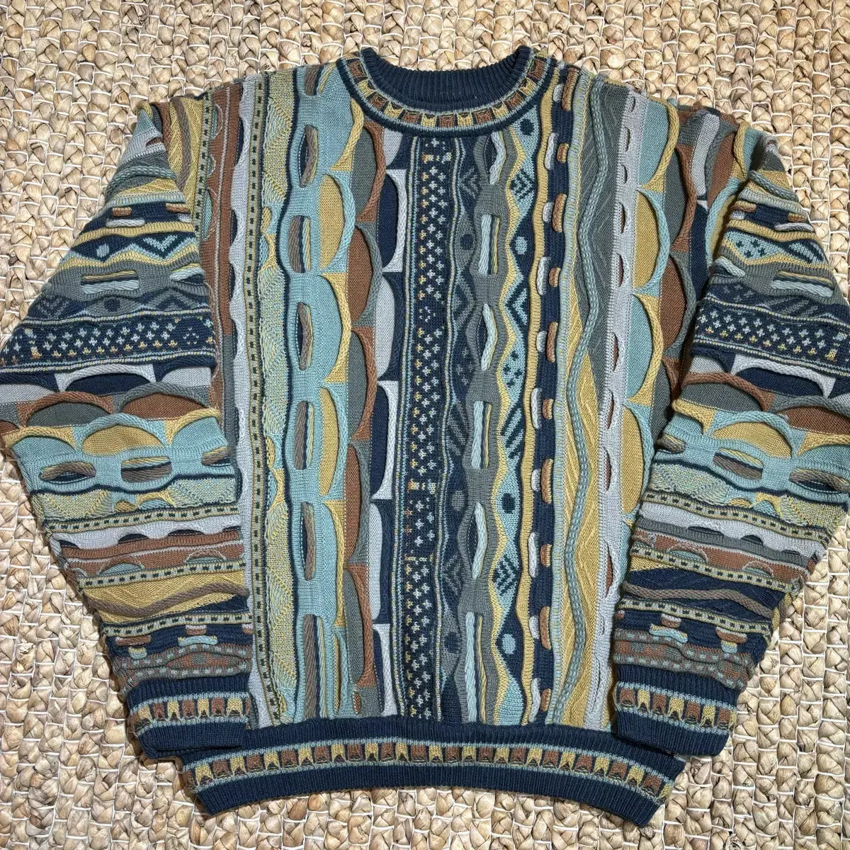 Vintage Coozie Cable Knit (He4428)