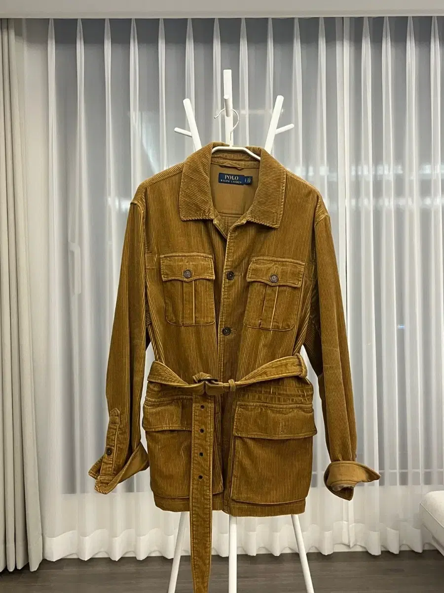 Polo Ralph Lauren Corduroy Belted Jacket