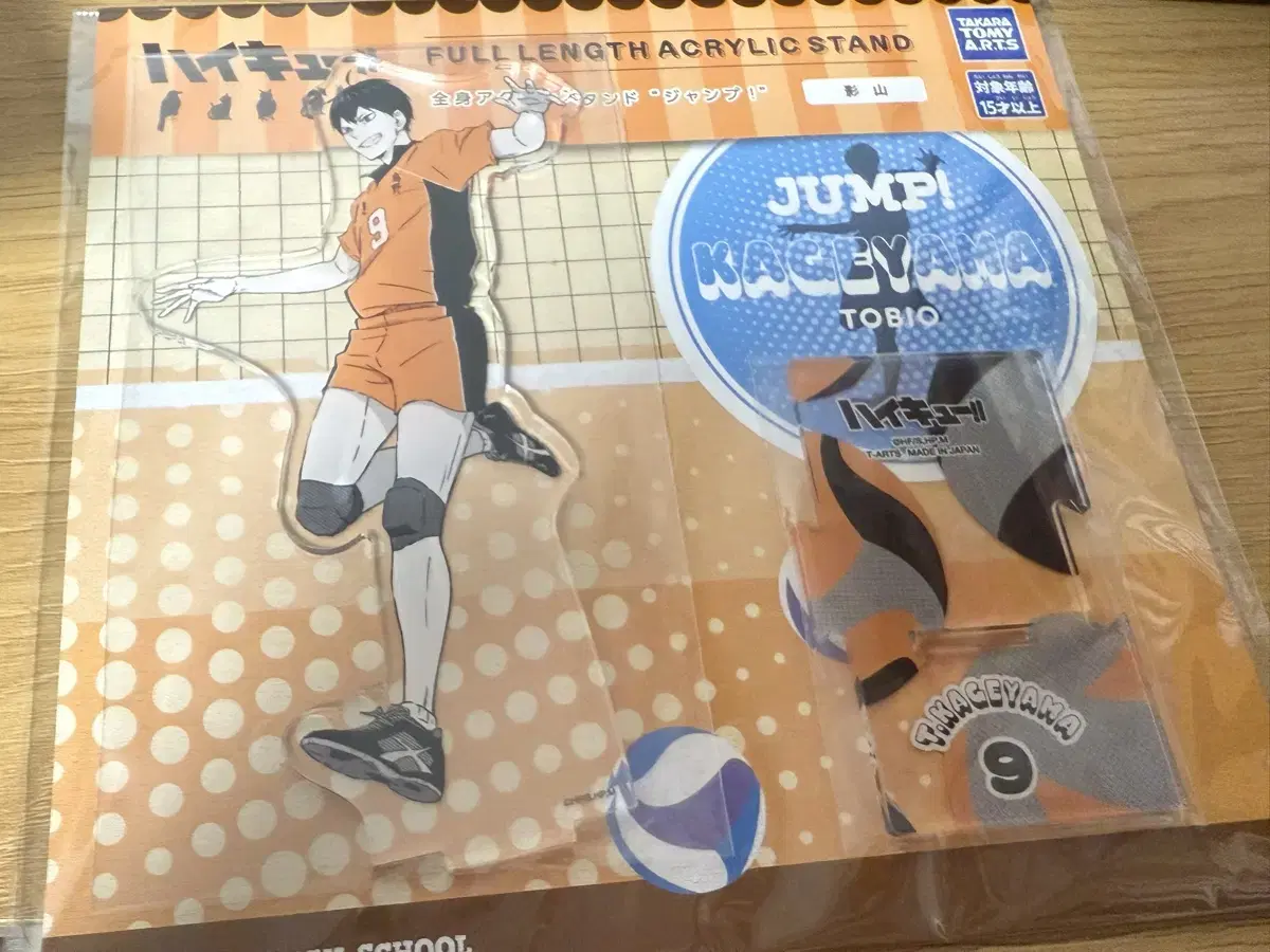 Unsealed haikyuu Kageyama Jump acrylic Stand