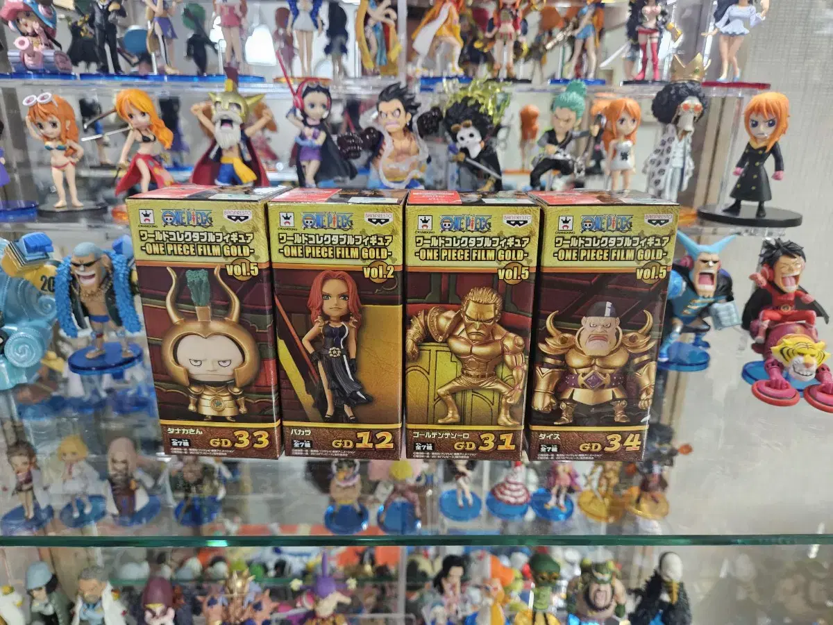 ONEPIECE FilmGold Tezoro Baka Ra Dais Tanaka (Unsealed)