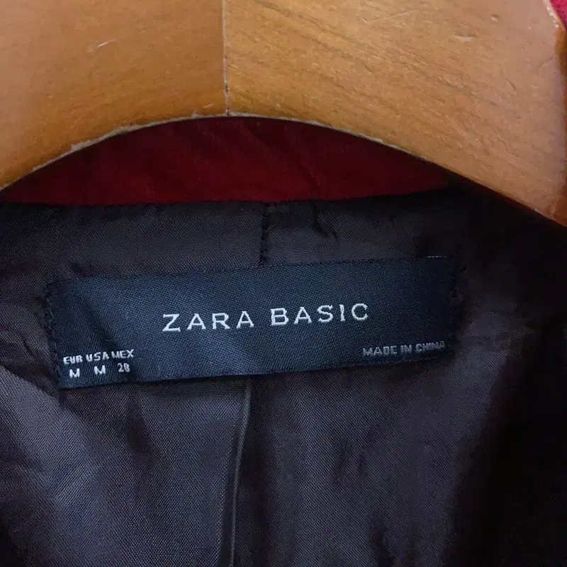 자라 ZARA 여자 레드 블레이저 자켓 85 A06955