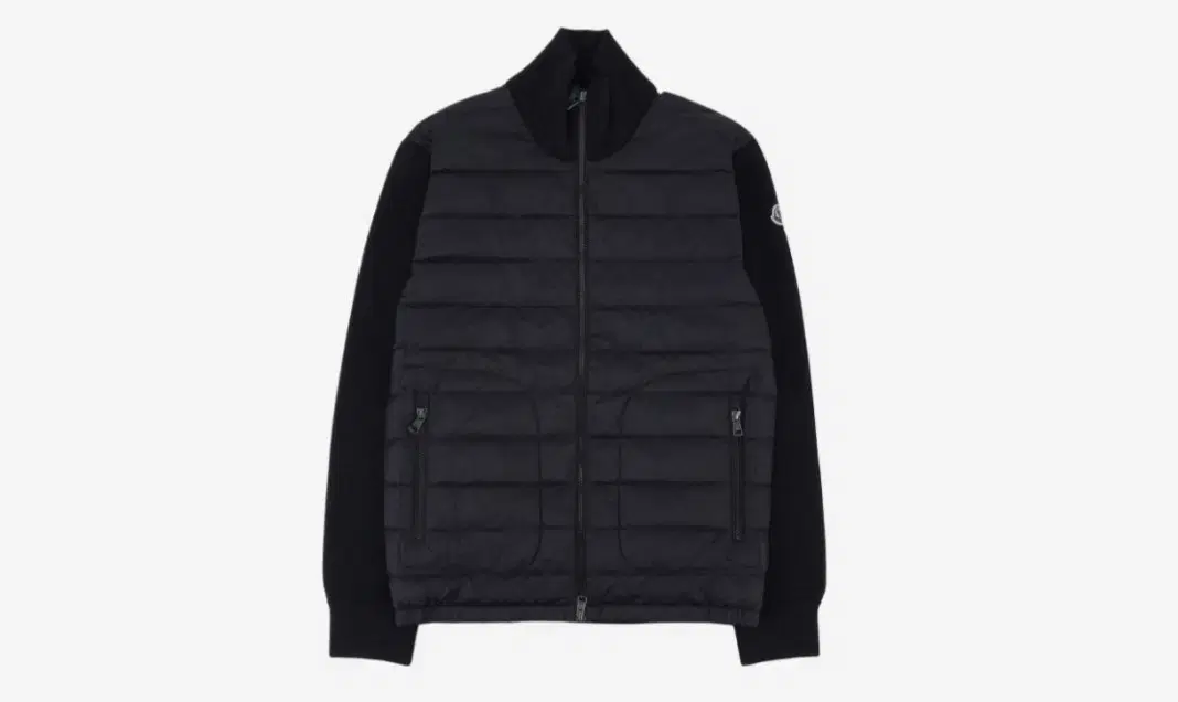 Moncler Knitted puffer black size L