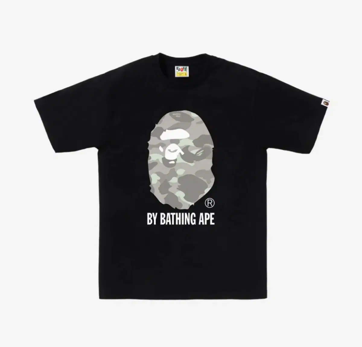 Vape City Camo By Vaping Ape T-Shirt Black Grey M