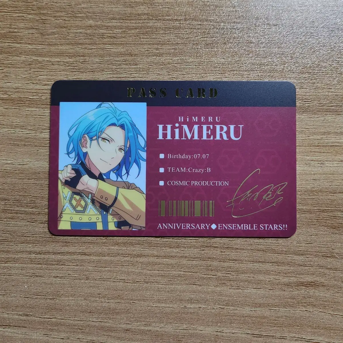 Angsta NFC Himeru 6th Anniversary Pass Pass