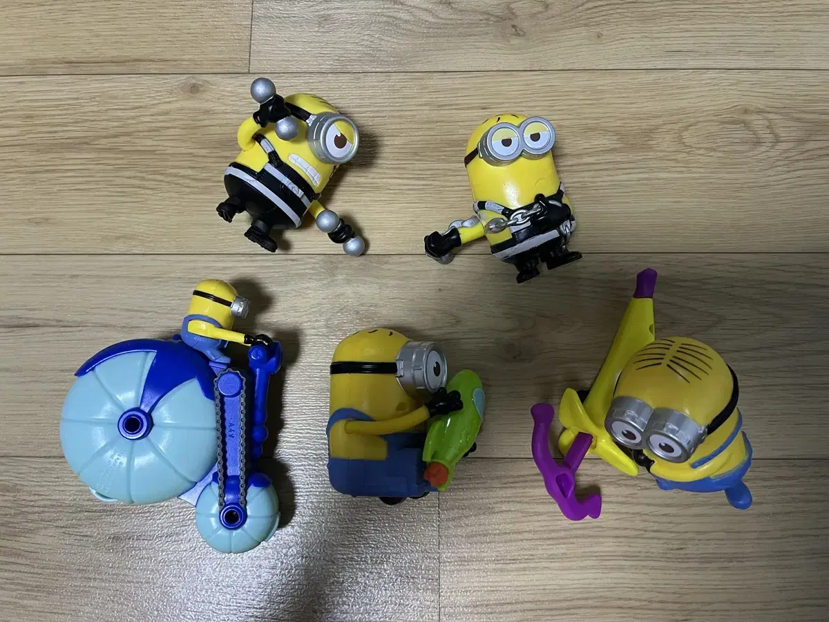 McDonald's Happy Meal Minions 5-Piece Set