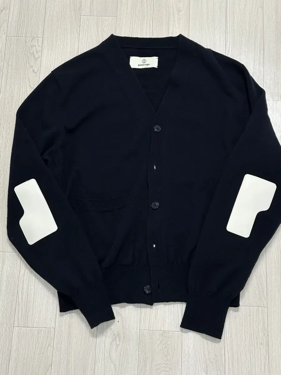 [M] Earth's A Go Roverwool Cardigan 02-2 Navy (Thin)