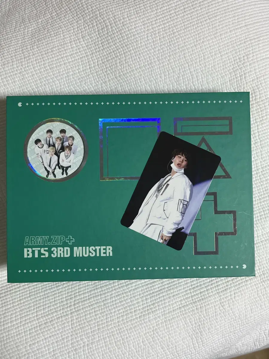 bts muster bangtan muster 3 dvd full box (photocard yoon)