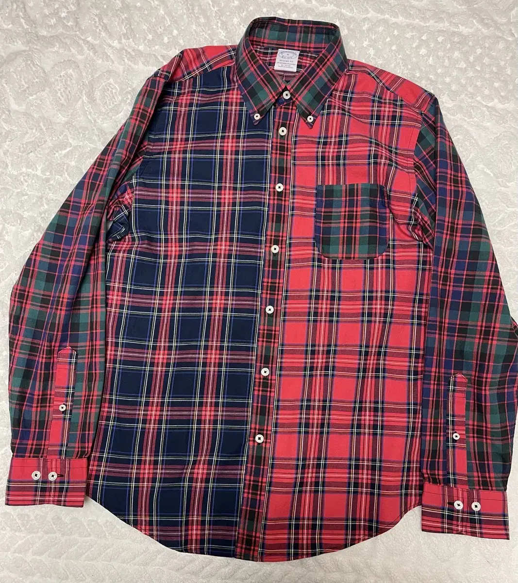 Brooks Brothers Regent Fit Flannel Multi-Check ShirtM