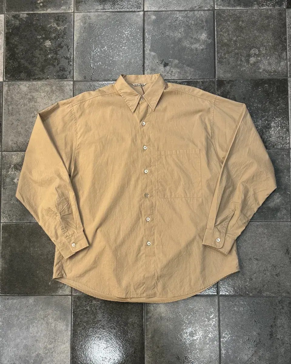 Ollari Washed Pinks Twill Big Shirt