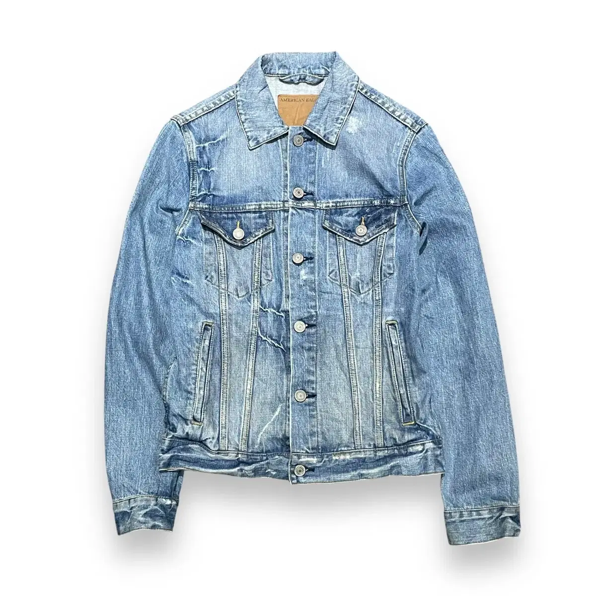 MANWON SHOP American Eagle Washed Denim Jacket