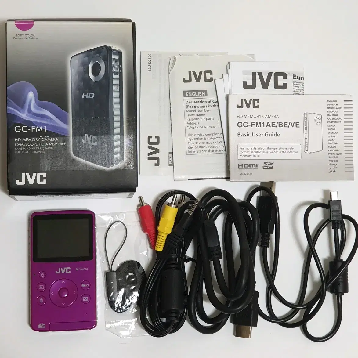 jvc fm1 캠코더 에펨원