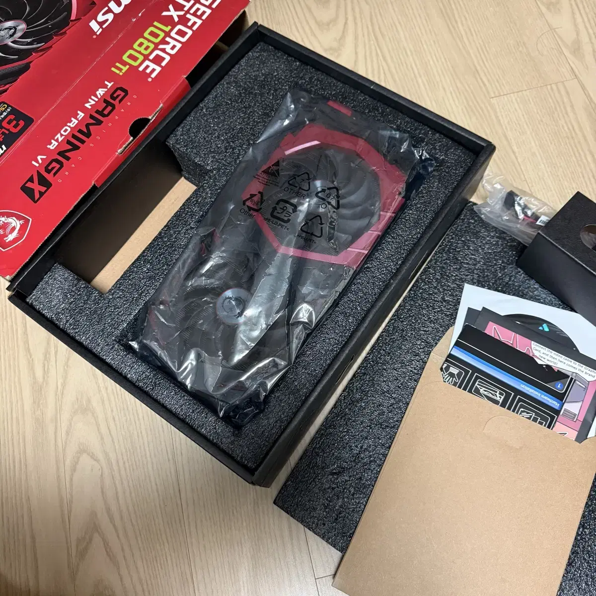 MSI Gaming X gtx1080ti twin frozr 풀박스