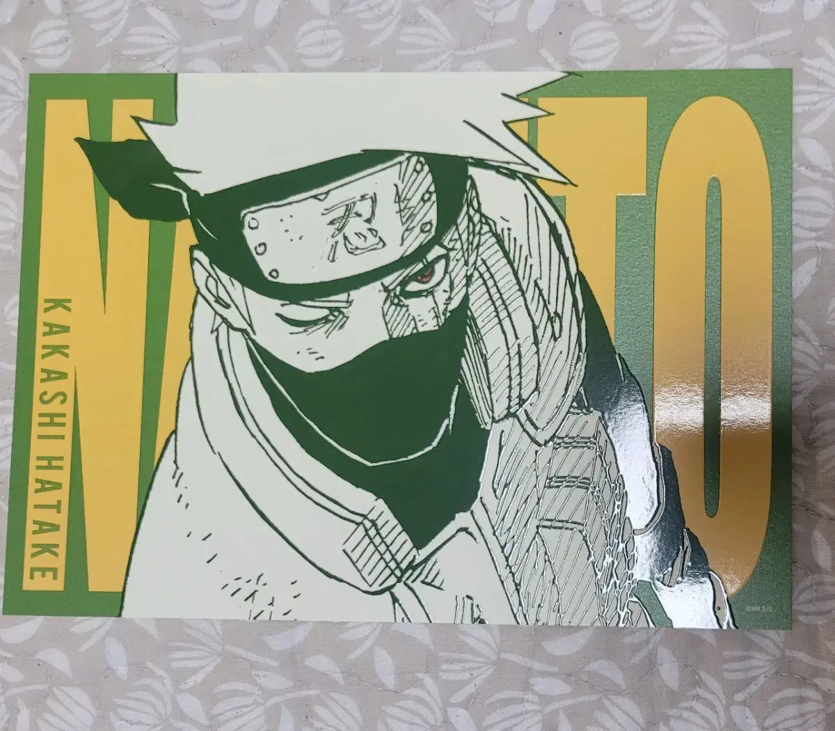 Naruto Kakashi Original ArtCard Collection