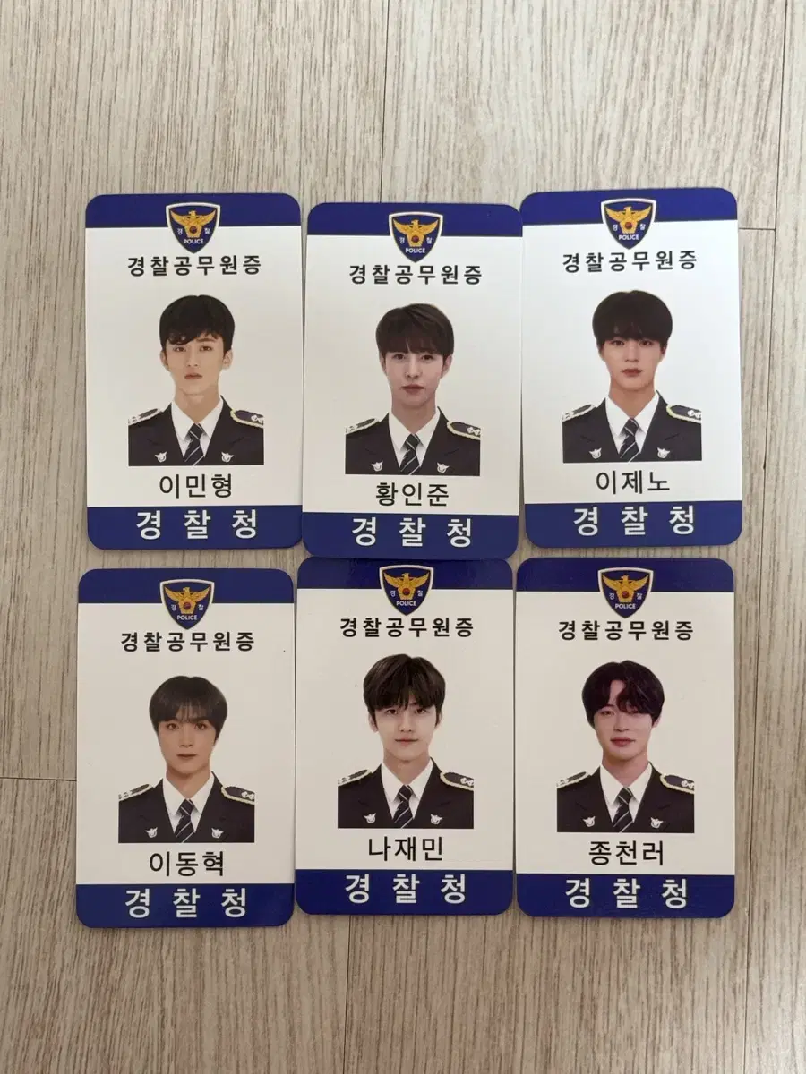 NCT Dream unofficial goods Student ID Police ID