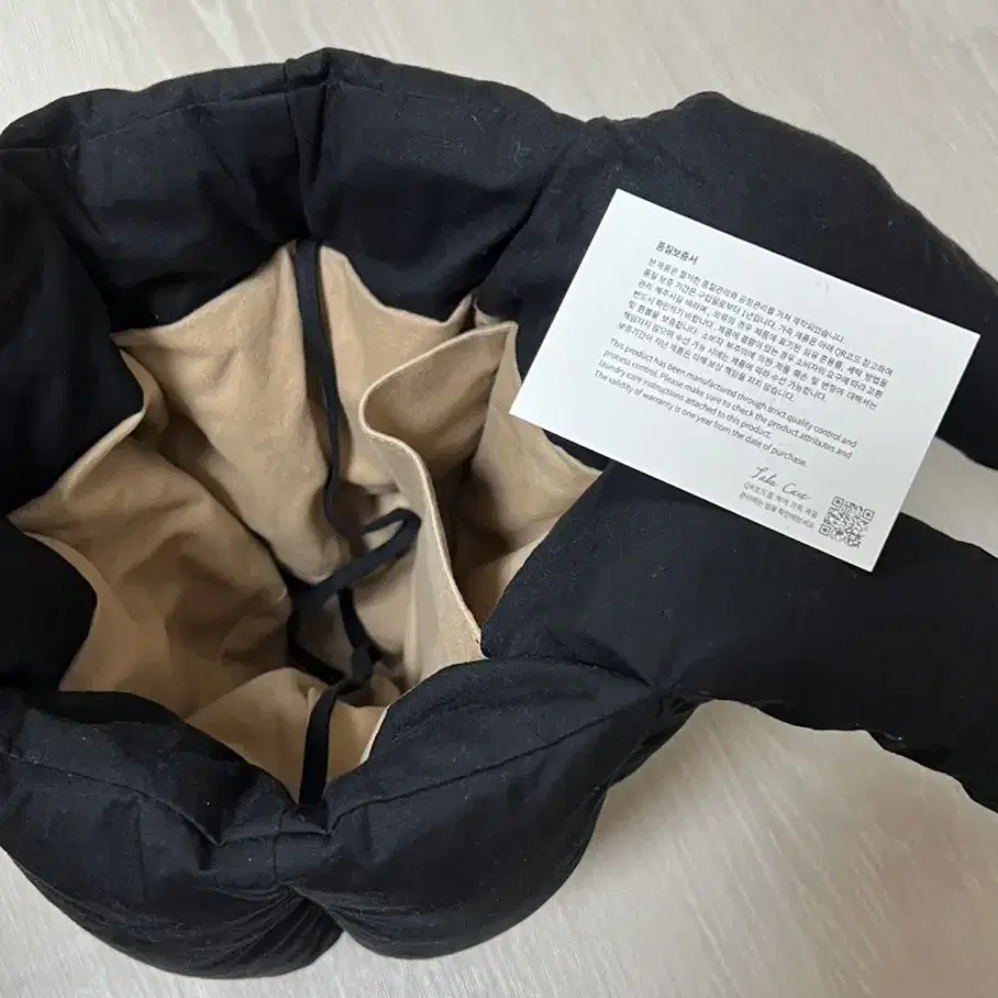 [유르트 yurt] Fog fig bag _ black